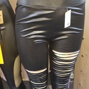 Faux Leather leggings